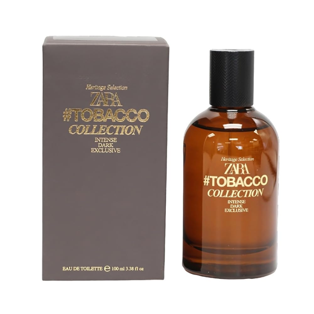 Zara Men's #TOBACCO COLLECTION Intense/Dark/Exclusive Eau de Toilette 3.4 oz