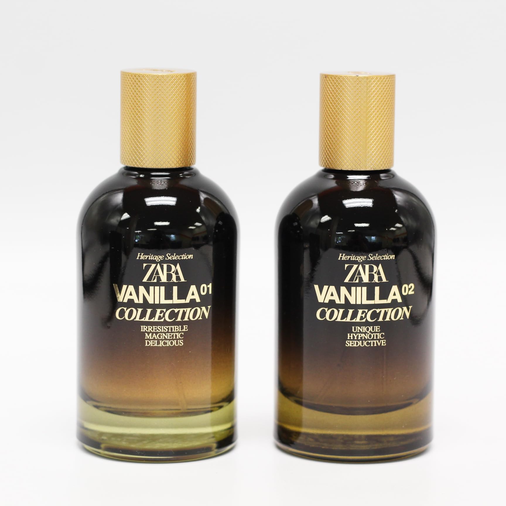 ZARA Vanilla Collection 01 & 02 EDP Set for Men – 2x100ml Fragrance Duo