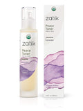 Zatik Naturals Peace Toner – Jasmine & Lavender, USDA Organic, Alcohol-Free (3.4 oz)