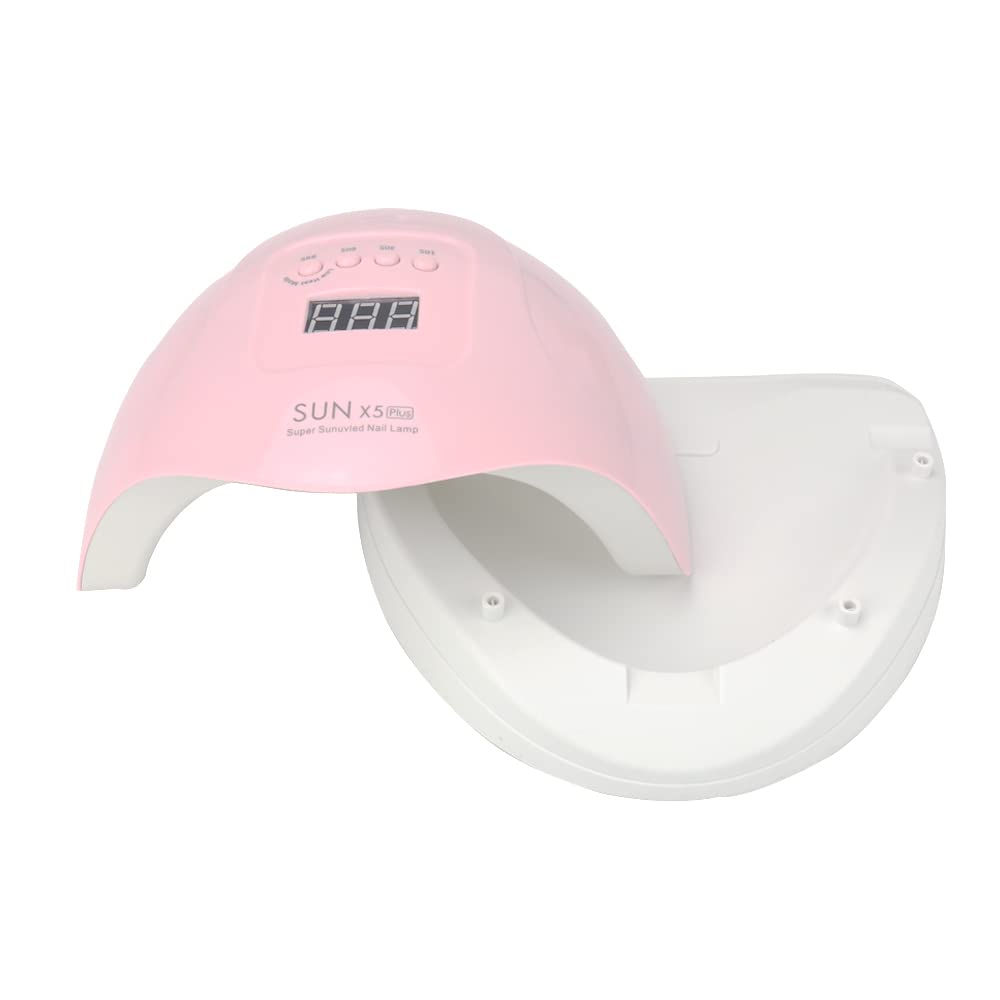 ZDAYOZ Curing Nail Lamp 80W/110W – Quick-Drying UV Gel Nail Lamp (Pink)