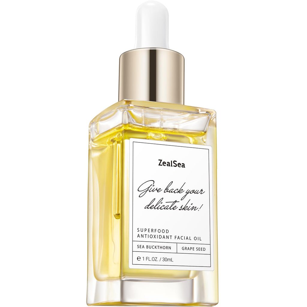 ZealSea Superfood Antioxidant Face Oil | Plant-Based Hydration for All Skin Types