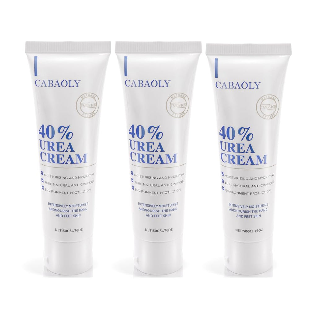 Zegrox Urea Cream 40% — Intensive Foot & Hand Moisturizer (3 x 1.75 oz)