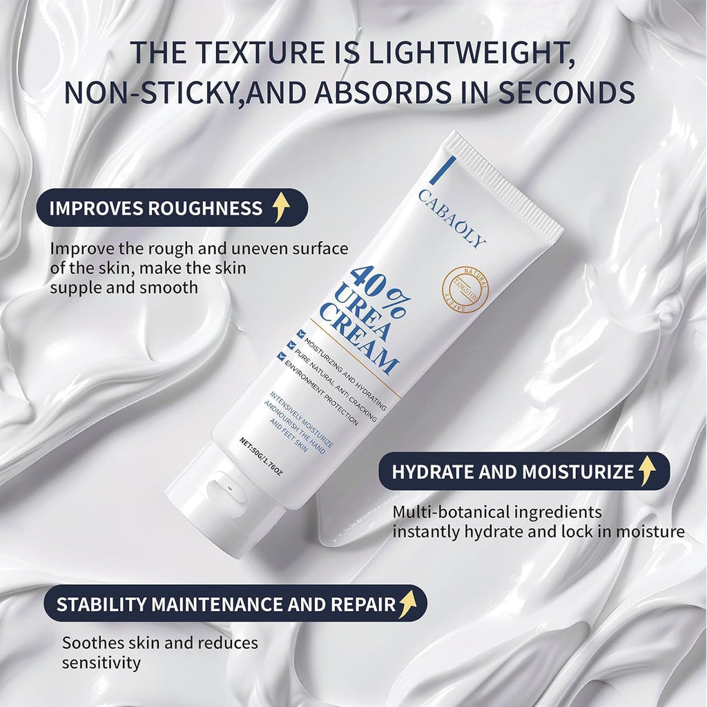Zegrox Urea Cream 40% — Intensive Foot & Hand Moisturizer (3 x 1.75 oz)