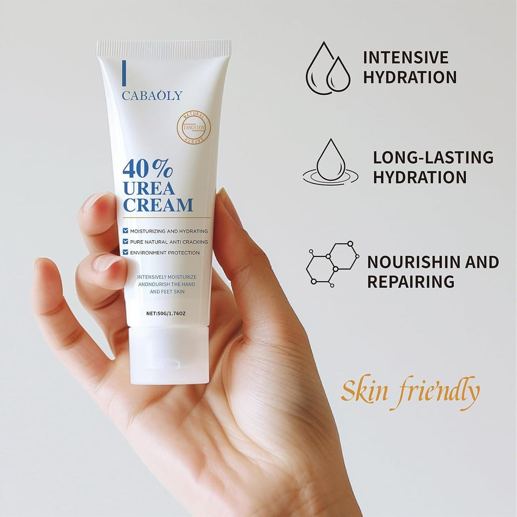Zegrox Urea Cream 40% — Intensive Foot & Hand Moisturizer (3 x 1.75 oz)
