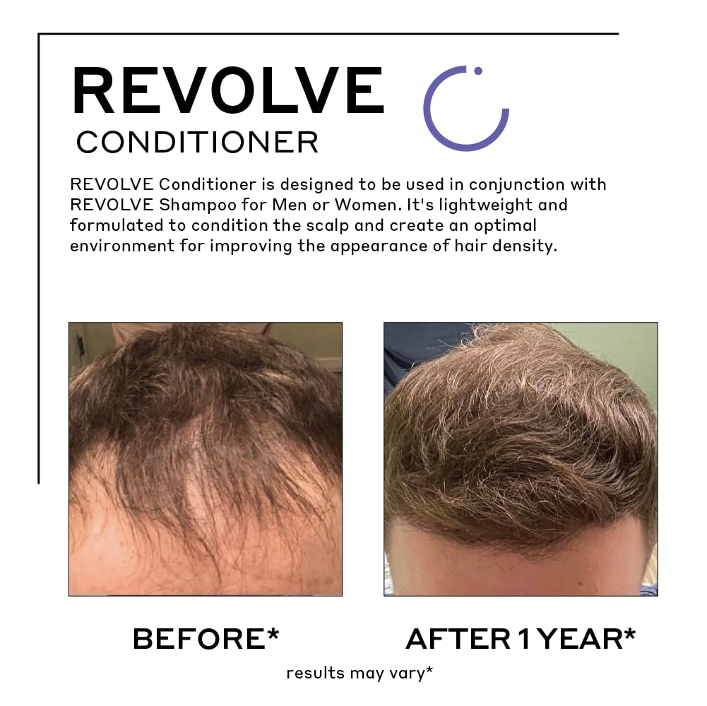 Zenagen Revolve Conditioner (Unisex) – Scalp Health & Fuller-Looking Hair | Plant-Based, Vegan, Color-Safe, 75 mL