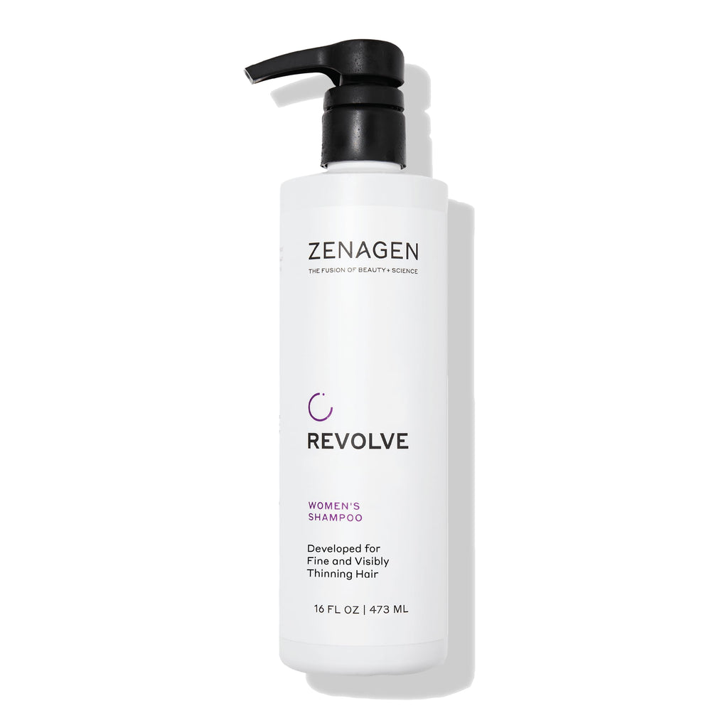 Zenagen Revolve Women's Thickening Shampoo | Fuller-Looking Hair, Plant-Based