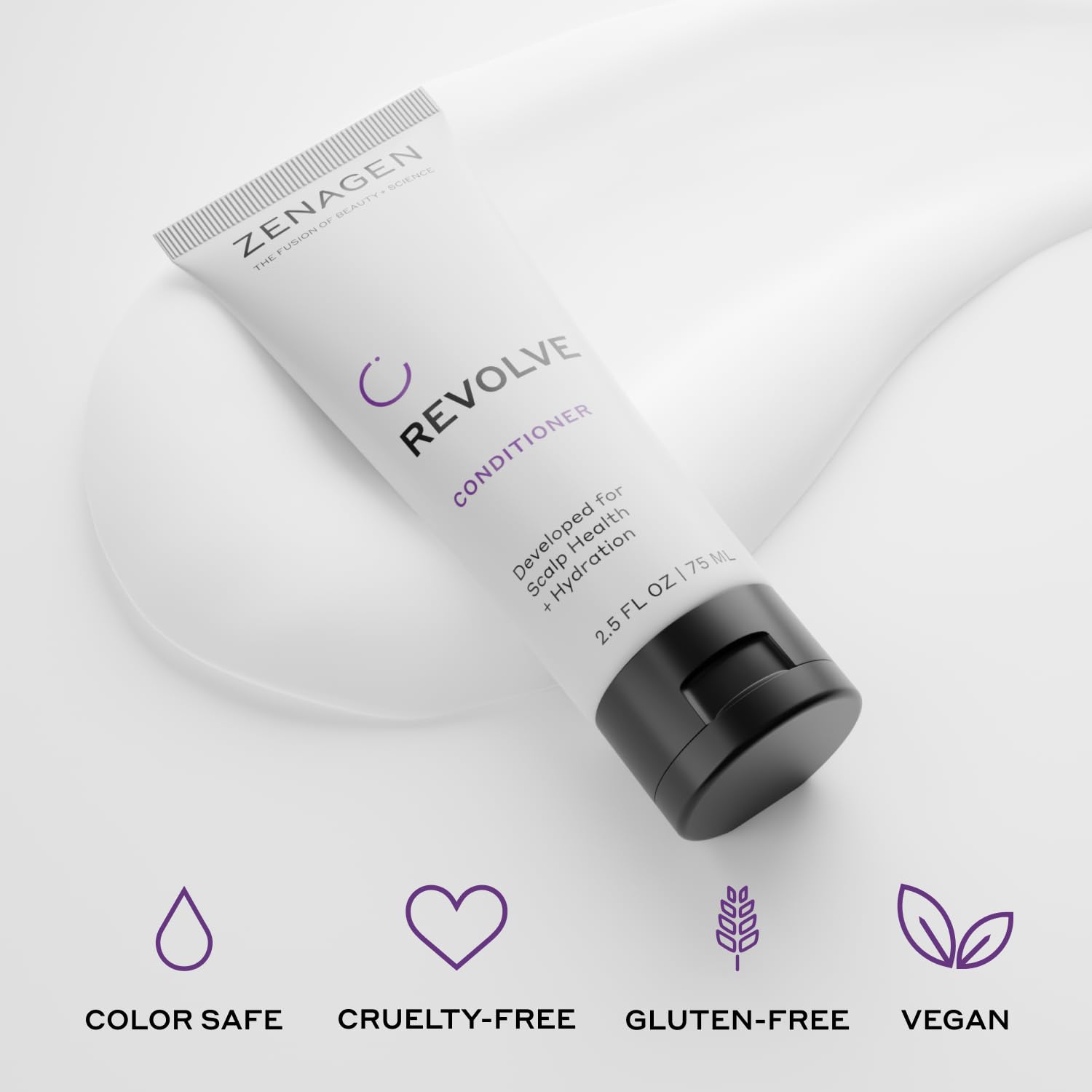 Zenagen Revolve Women's Travel Kit – TSA-Approved Shampoo & Conditioner for Fine Hair