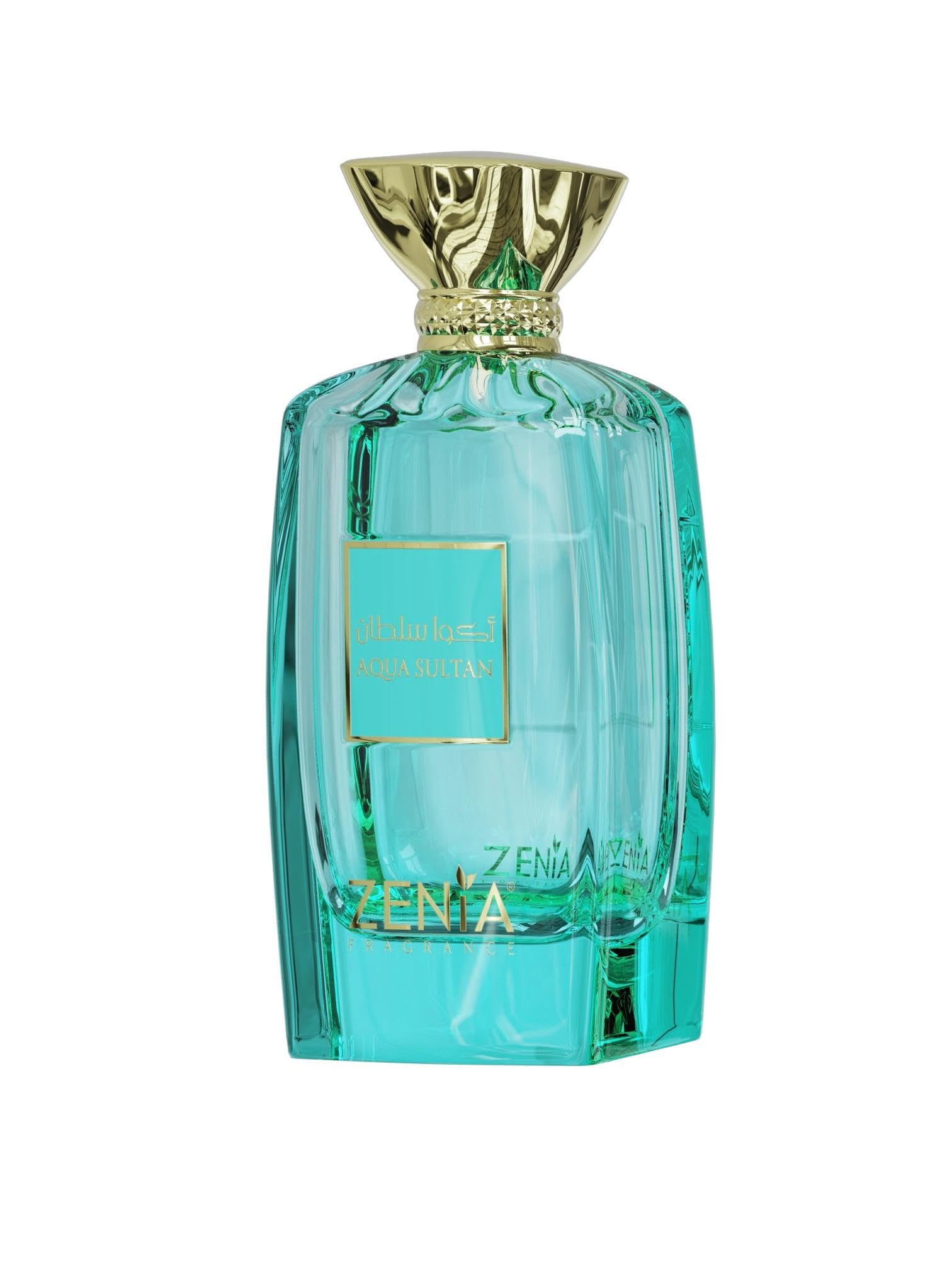 Zenia Aqua Sultan Eau de Parfum EDP Spray – 3.4oz / 100ml | Citrus Spicy Woody Unisex Fragrance
