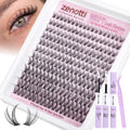 Zenotti Lash Clusters Kit Wispy – DIY Natural Lashes 216pcs (10–16mm)