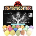 ZenseMe Bath Bombs for Men – Gift Set of 18 Organic Handmade 2.5 oz Bath Bombs with Essential Oils