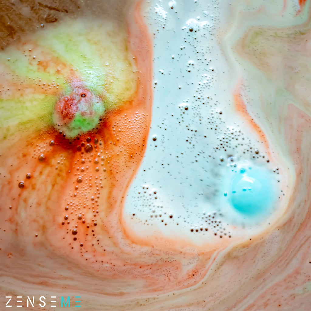 ZenseMe Bath Bombs for Men – Gift Set of 8 Organic Handmade 2.5 oz Bath Bombs