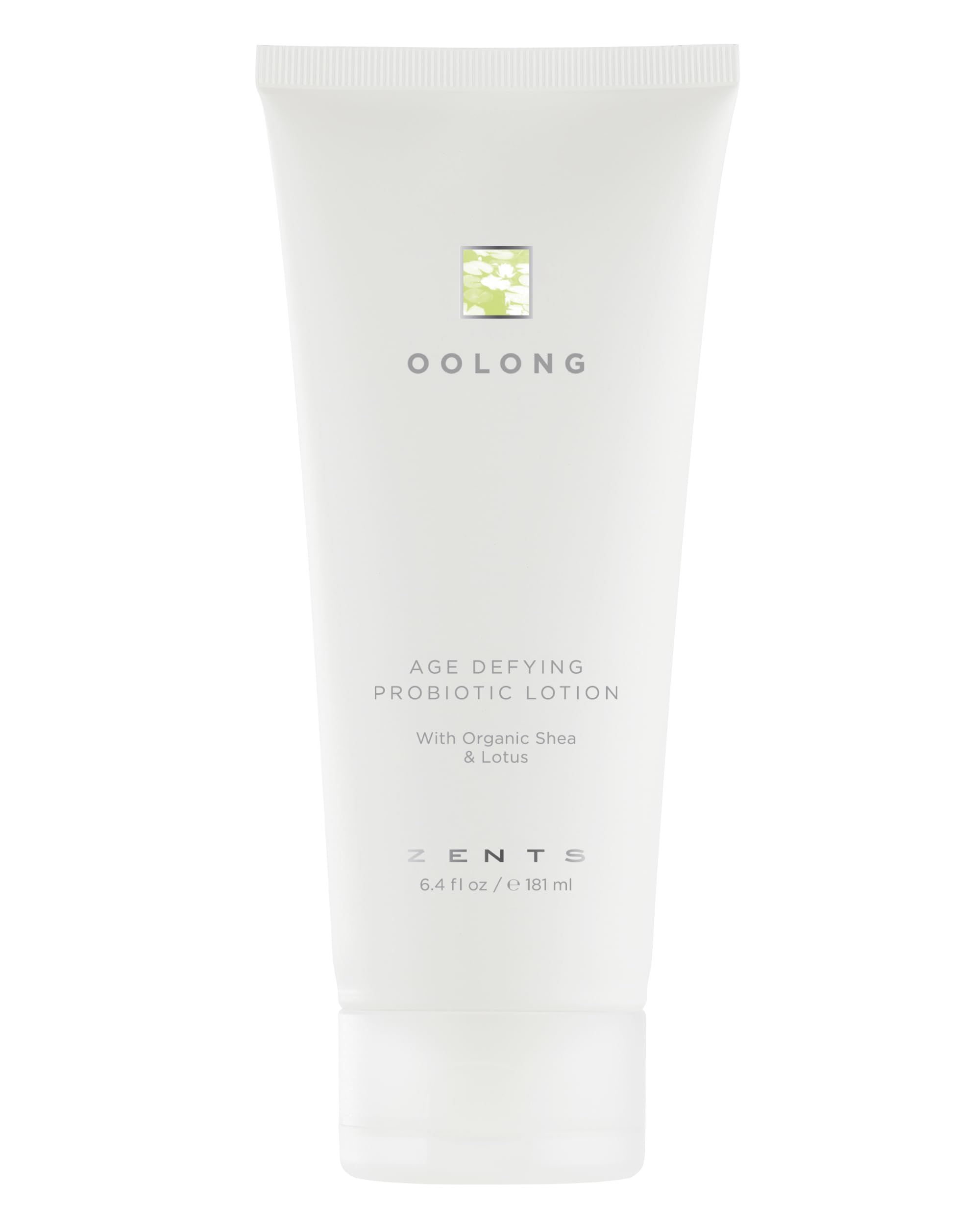 Zents Age-Defying Probiotic Lotion Oolong | Hyaluronic Acid & Organic Shea Butter | 6.4 oz