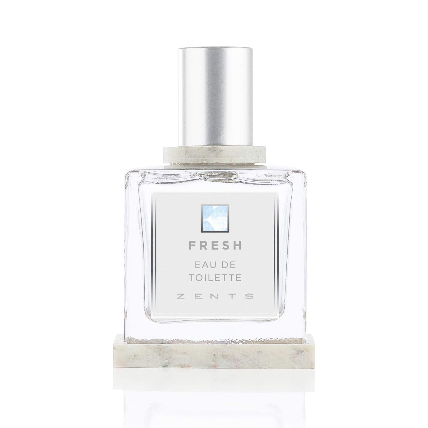 Zents Fresh Eau de Parfum – Unisex Linden Blossom, Cucumber & Lemon | 1.69 oz