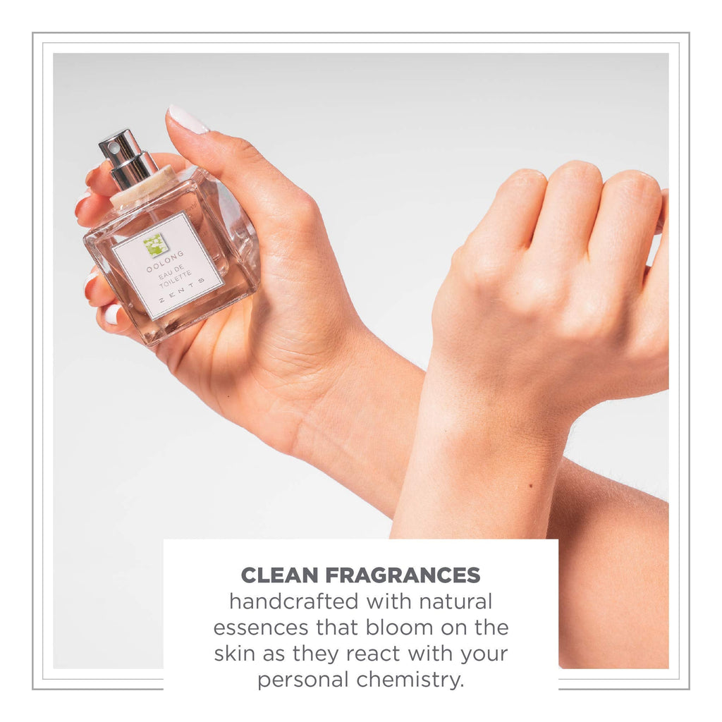 Zents Eau de Parfum Oolong | Unisex Fragrance with Lime, Lavender & Oolong Tea | 1.69 oz
