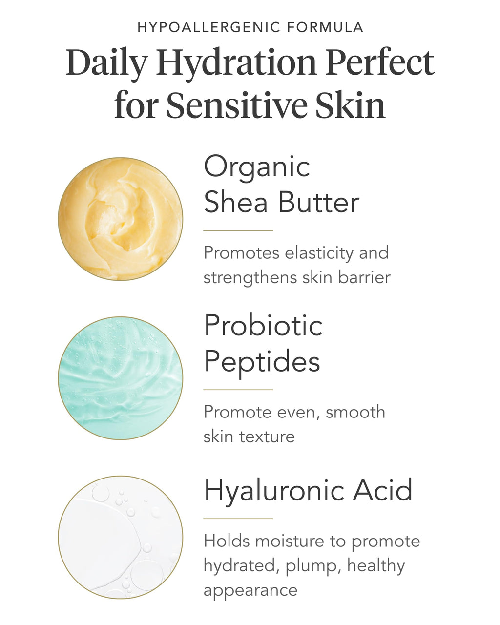 Zents Age-Defying Probiotic Body and Hand Lotion (Petal) | Hyaluronic Acid and Organic Shea Butter | 6.4 fl oz