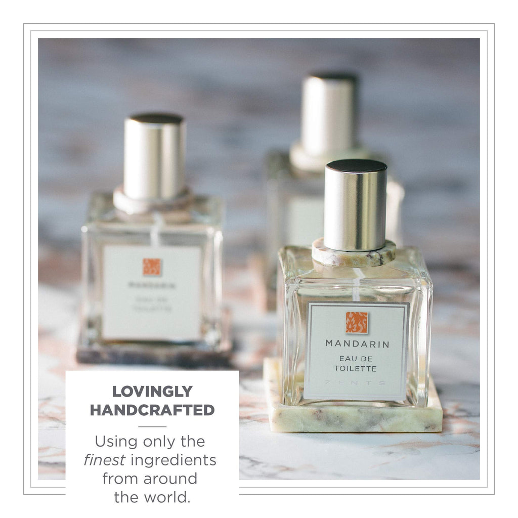 Zents Eau de Parfum Mandarin – Unisex Citrus-Spice Scent with Ginger, Cardamom & Mandarin | 1.69 oz