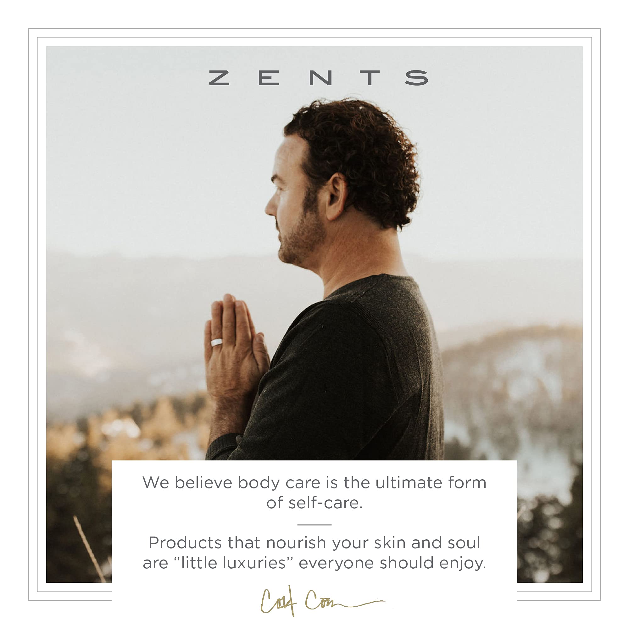 ZENTS Balancing Shampoo & Moisturizing Conditioner Set – Color Safe, Sulfate-Free, 10 fl oz Each