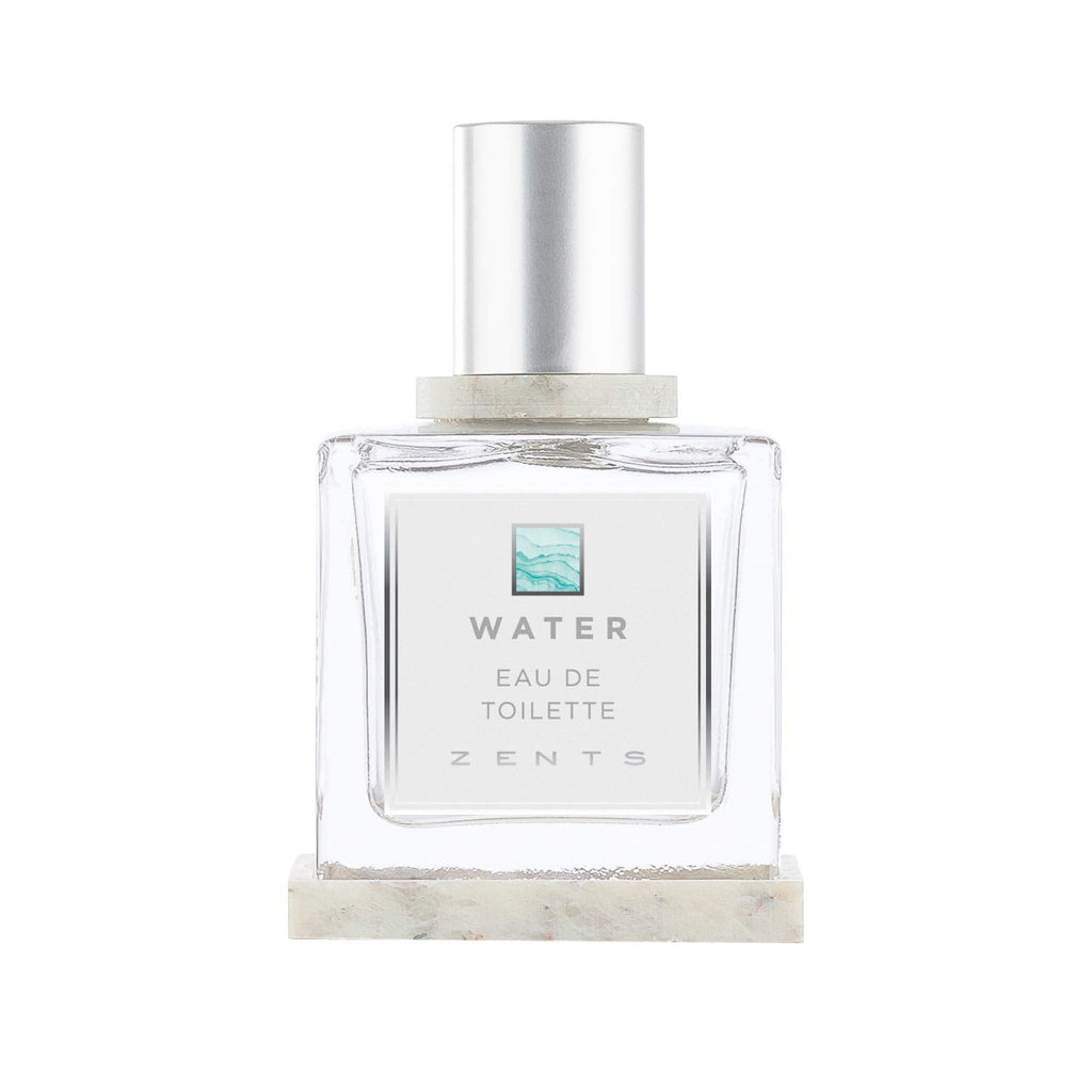 Zents Water Eau de Parfum – Unisex Fresh Scent with Chamomile, Coriander & Lemon | 1.69 oz