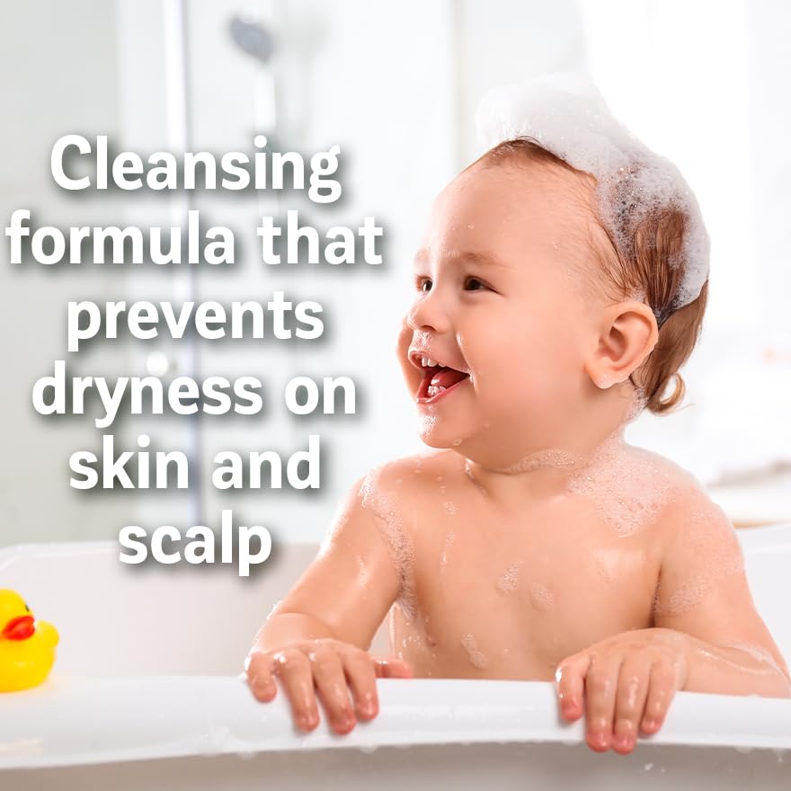 Zermat Hair and Body Shampoo for Babies – Gentle, Irritation-Free Cleansing (5.07 Fl Oz)