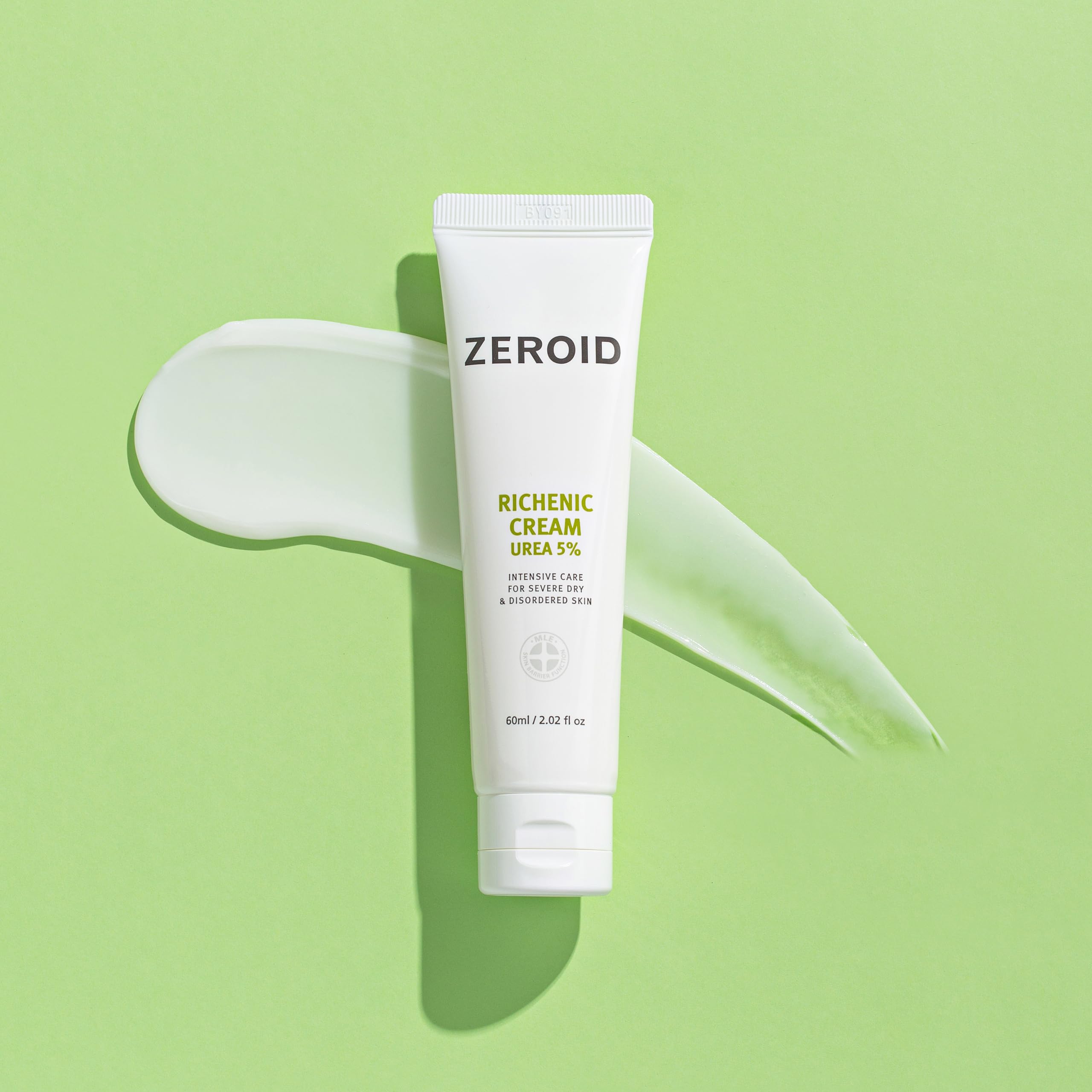 ZEROID Richenic Cream with 5% Urea – Intensive Dry Skin Care (60ml)