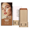 ZEXILILA 2 Pcs Foundation Stick – Serum-Infused Skin Tint & Contour, Shade #03 (0.63 oz)