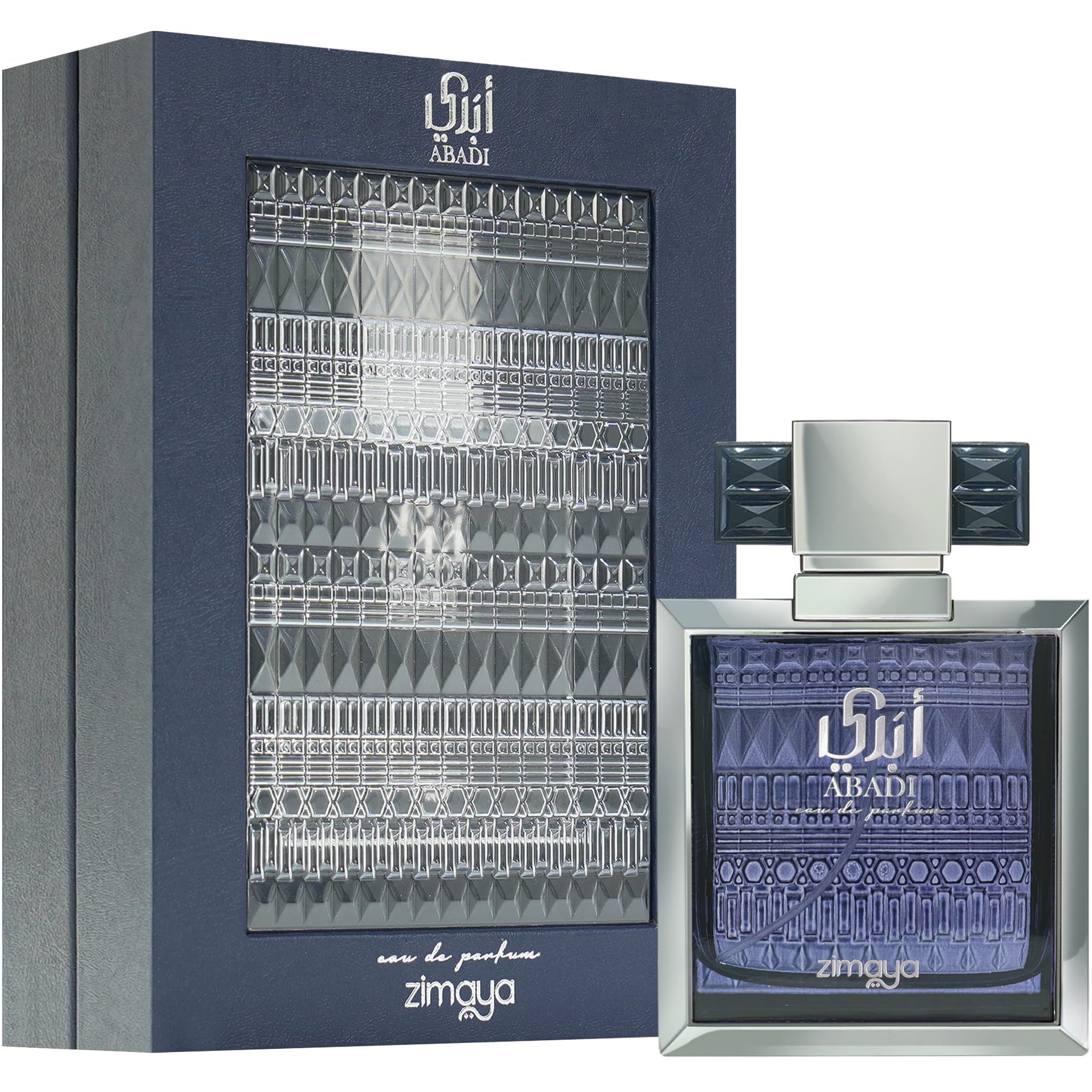 zimaya Abadi Opulent Eau de Parfum for Men – 3.4 fl oz | Sophisticated, Versatile Scent
