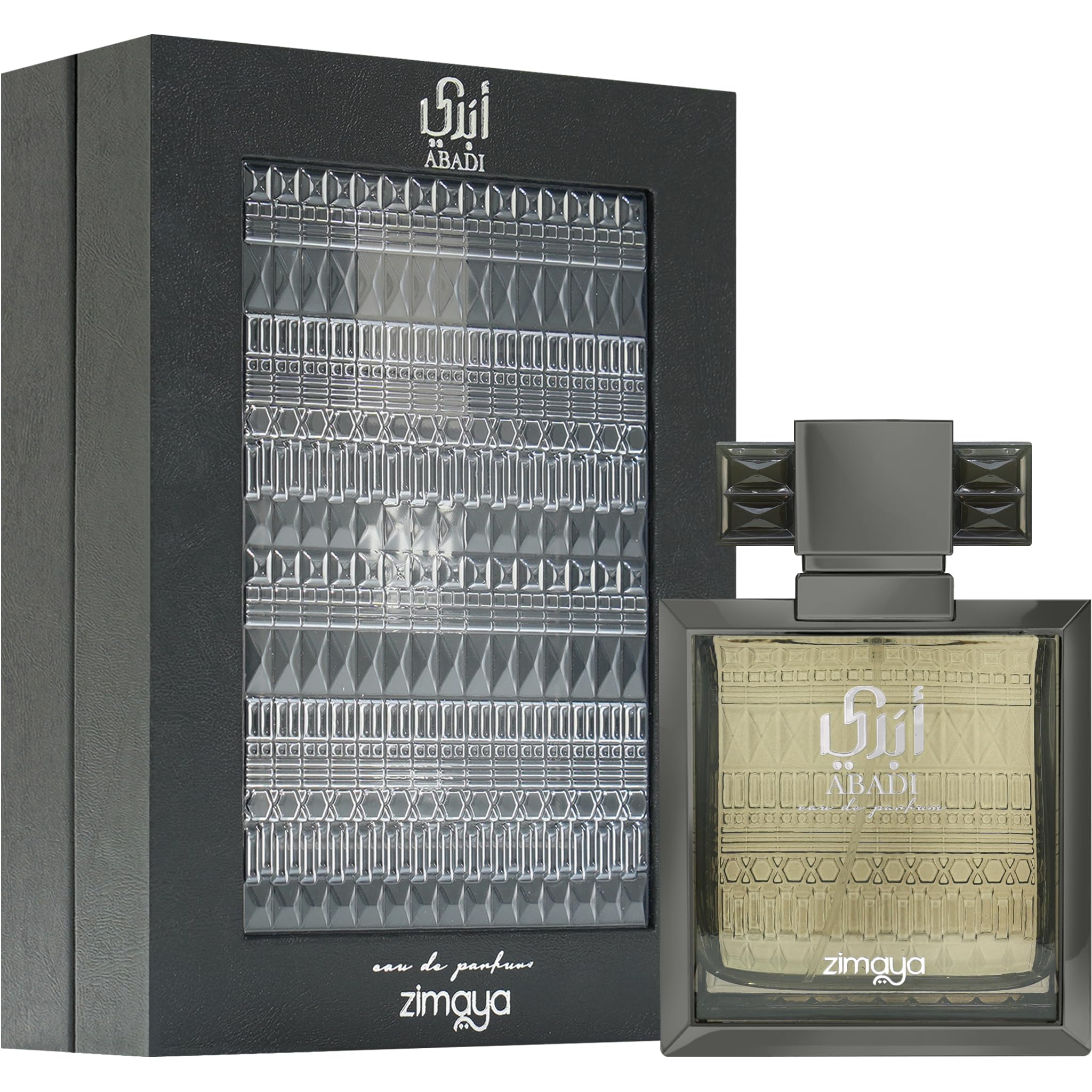 zimaya Abadi Saga Eau de Parfum for Men – 3.4 Fl Oz | Bold, Sophisticated Fragrance