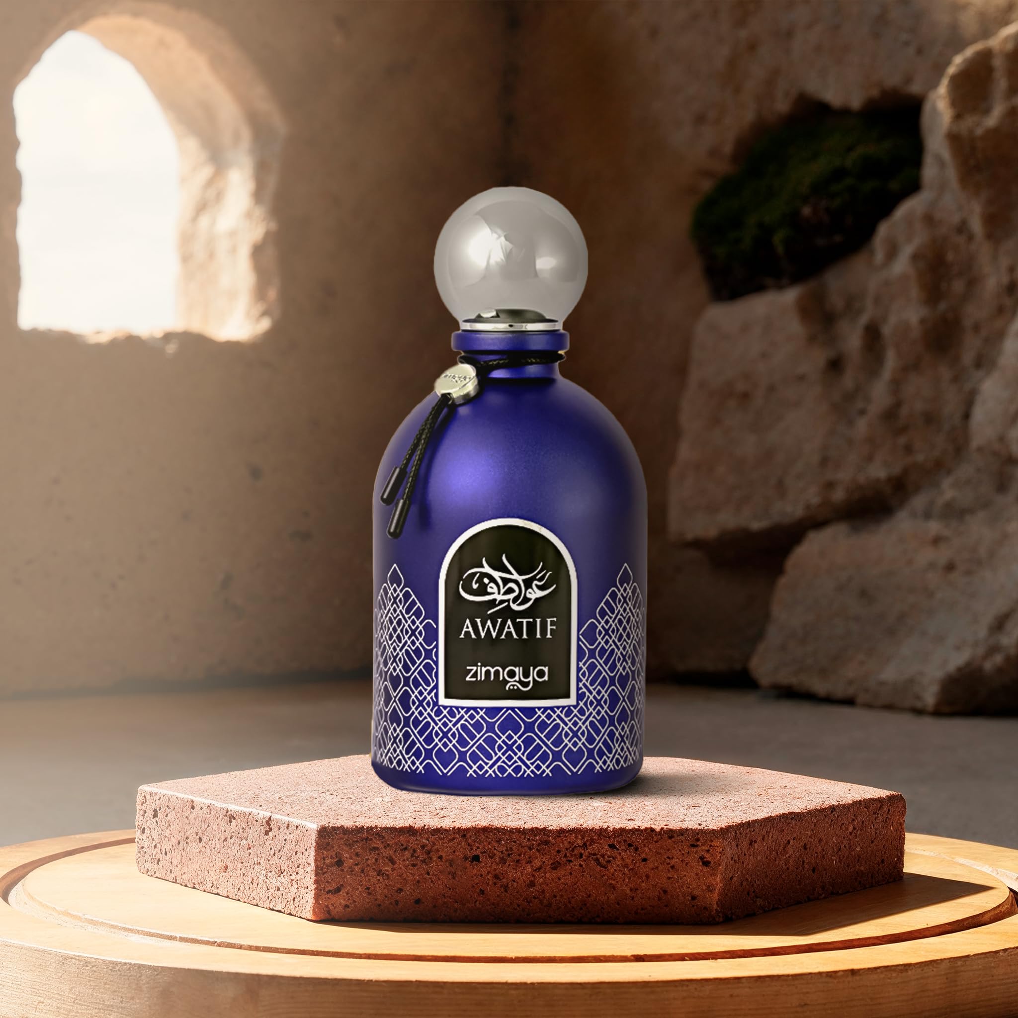zimaya Awatif Pour Homme Eau de Parfum, 3.4 Fl Oz – Fresh Citrus & Warm Wood | Men’s Fragrance