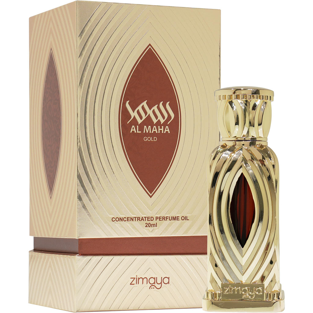 Zimaya Maha Gold Unisex Concentrated Perfume Oil 20ml | Long-Lasting