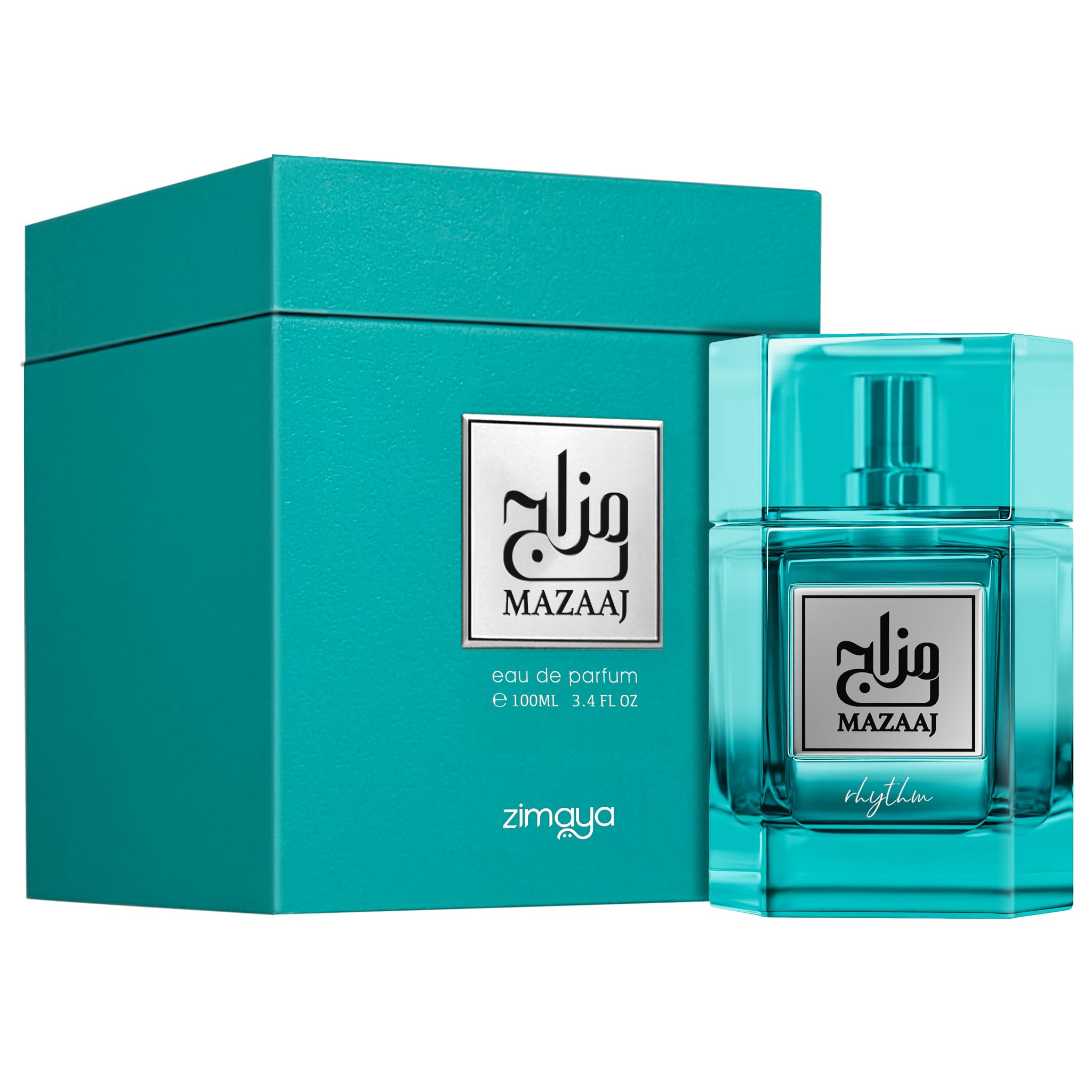 Zimaya Mazaaj Rhythm Unisex Eau de Parfum – Fresh, Modern Scent for Everyday Elegance