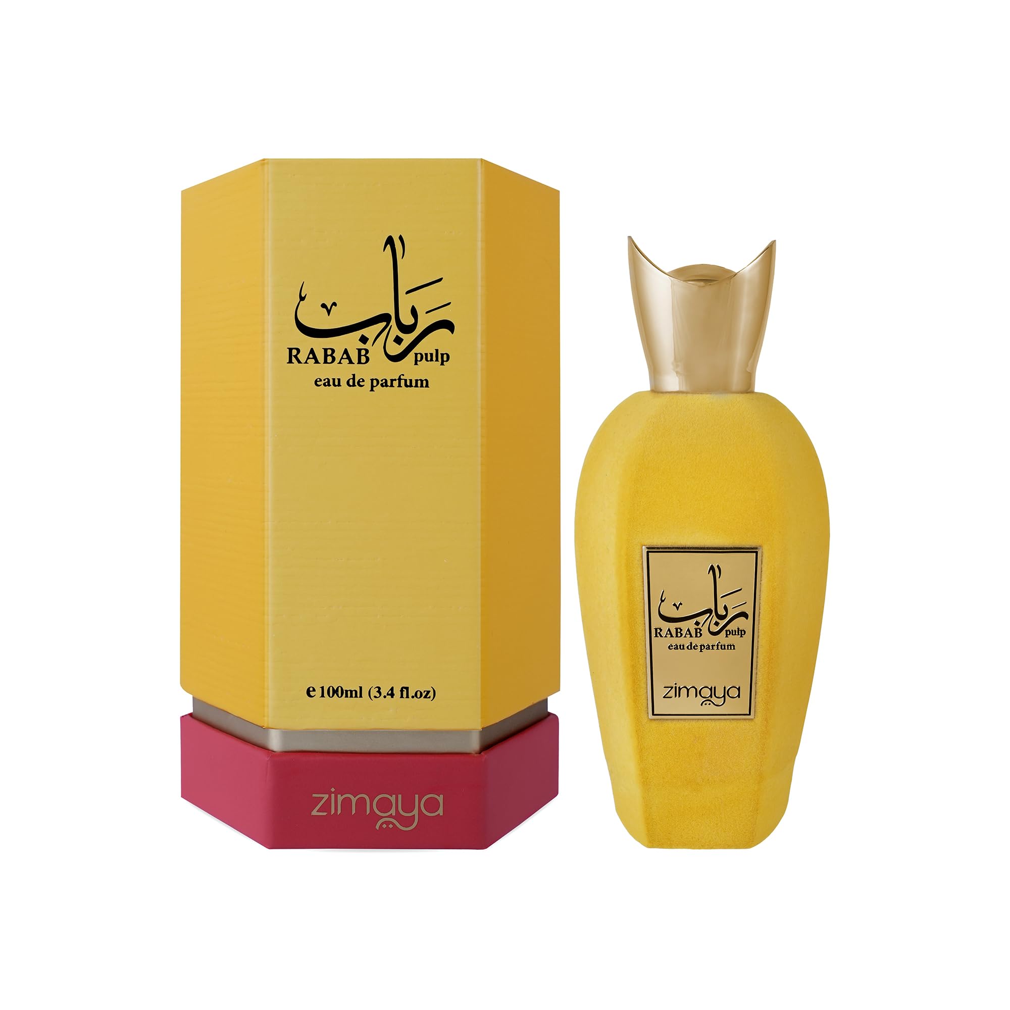 Zimaya Rabab Pulp Unisex Eau de Parfum – 3.4 Fl Oz