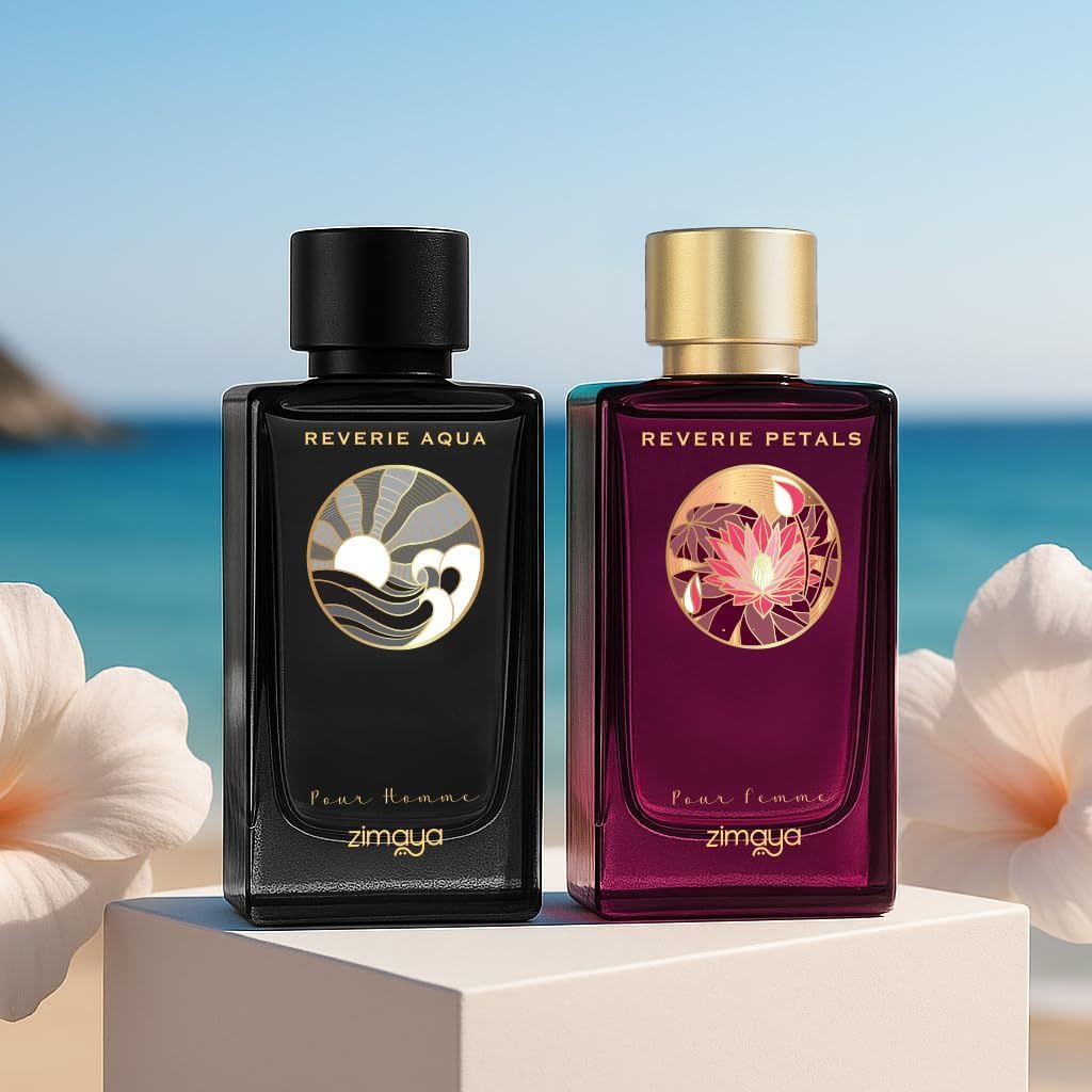 Zimaya Reverie Aqua Pour Homme Eau de Parfum – 3.4 Fl. Oz