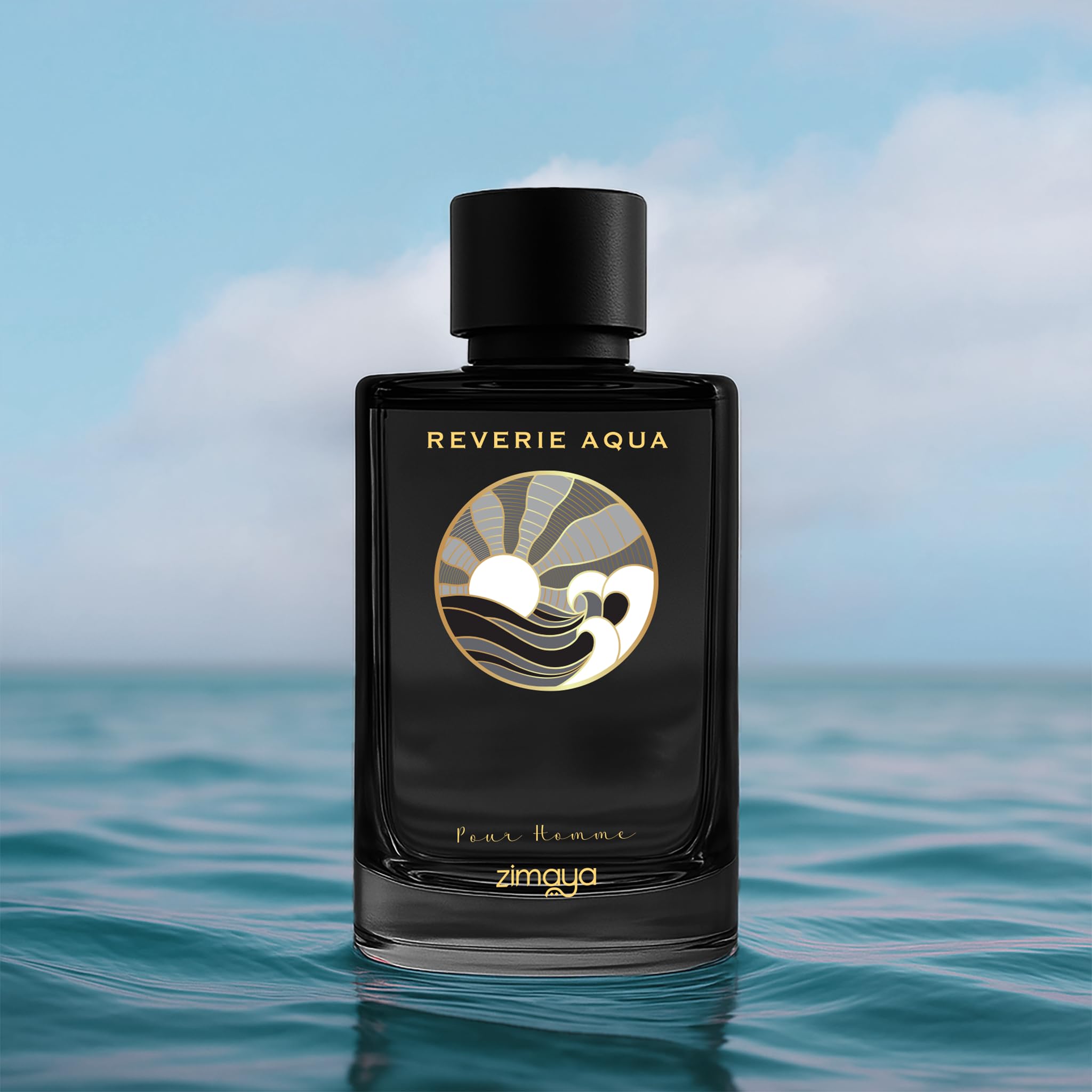 Zimaya Reverie Aqua Pour Homme Eau de Parfum – 3.4 Fl. Oz