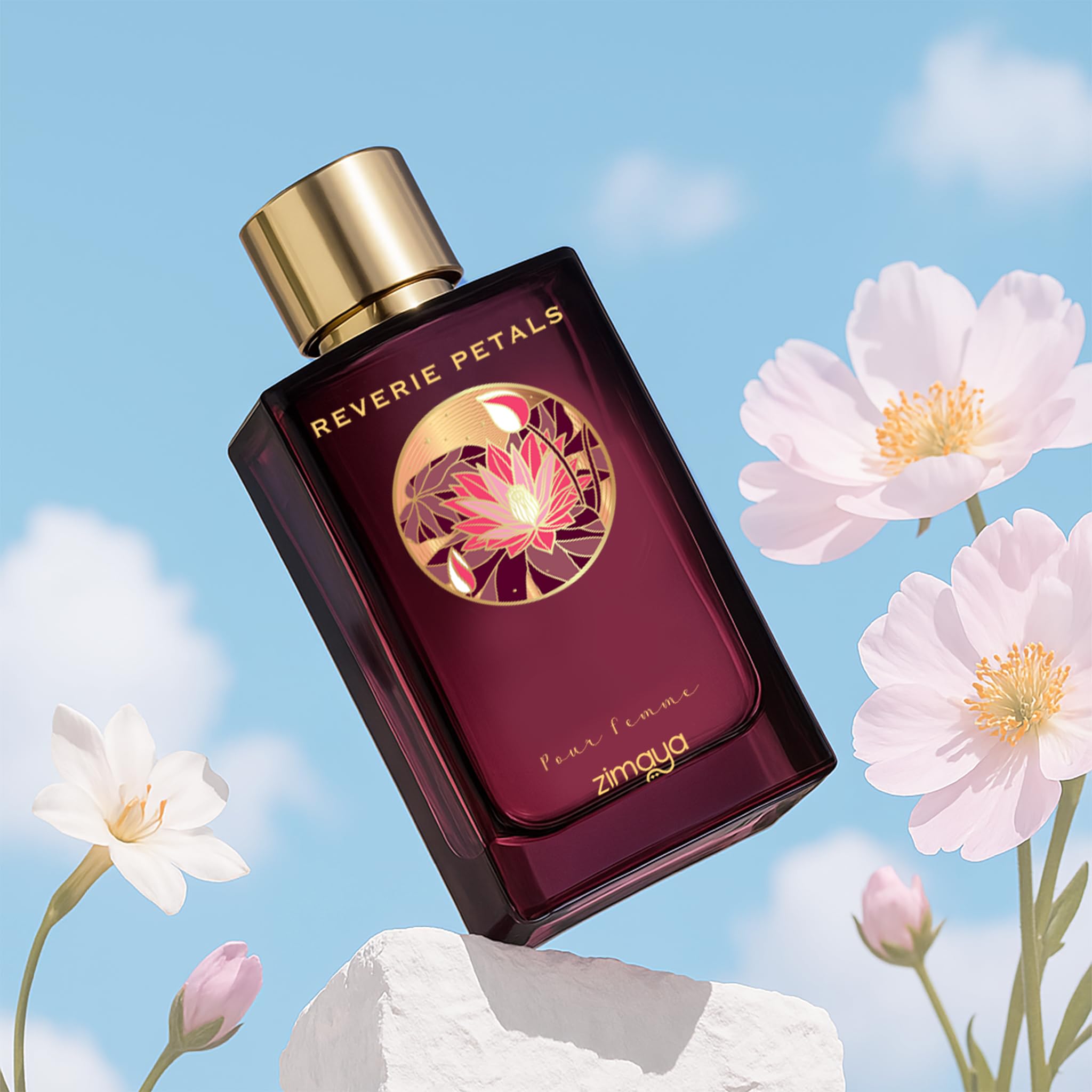 Zimaya Reverie Petals Pour Femme Eau de Parfum – 3.4 fl oz