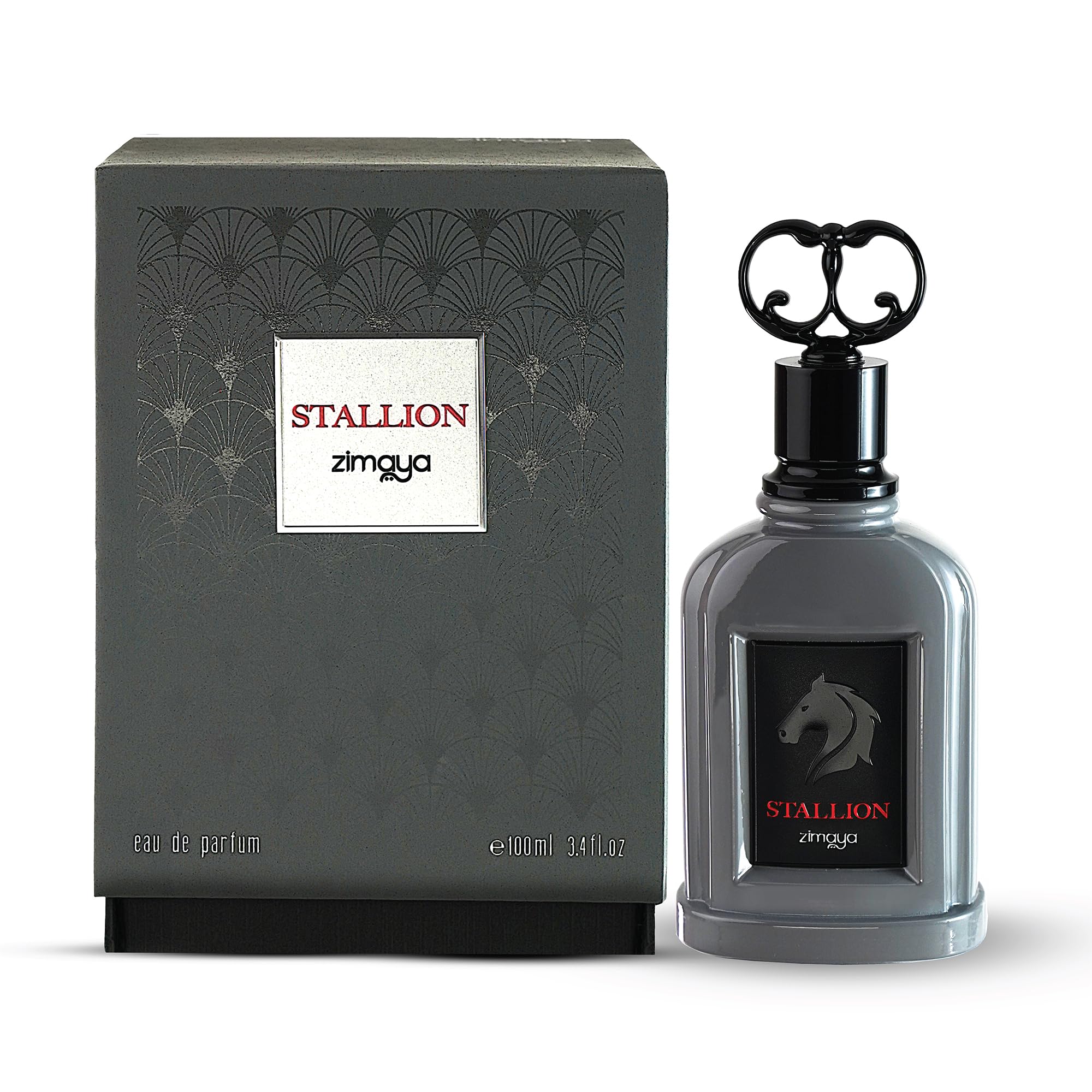 zimaya Stallion Eau De Parfum for Men – 3.4 Fl Oz