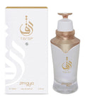 Zimaya Taraf White Eau de Parfum – Unisex Floral-Fruity, 3.4 oz