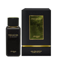 zimaya Treasure Pour Homme Eau de Parfum – Fresh Citrus Woody Scent with Amber & Musk (3.4 fl oz)