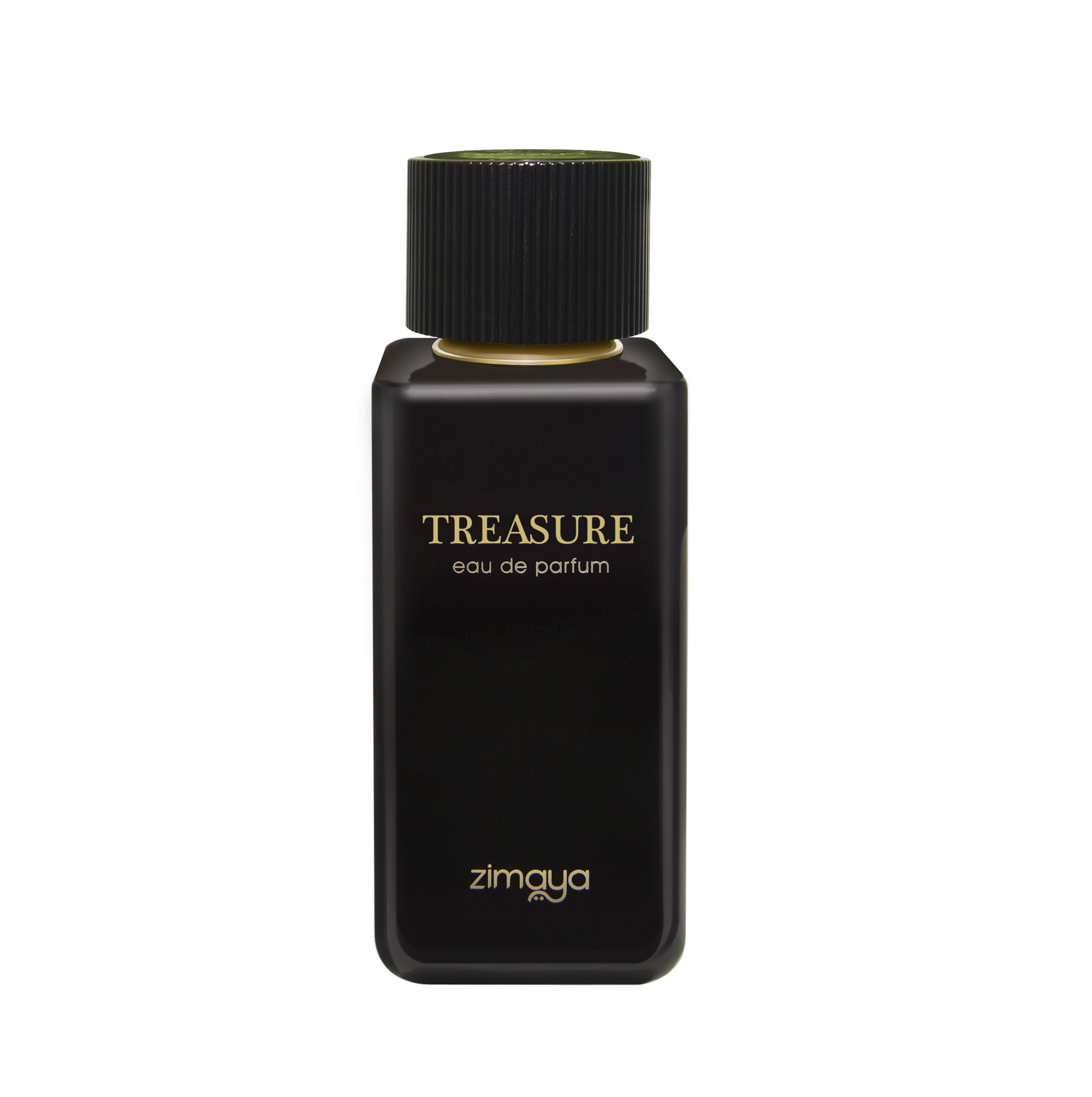 zimaya Treasure Pour Homme Eau de Parfum – Fresh Citrus Woody Scent with Amber & Musk (3.4 fl oz)