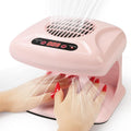 ZJchao Air Nail Dryer 300W - 2-in-1 Induction Cold/Hot Air for Home & Salon