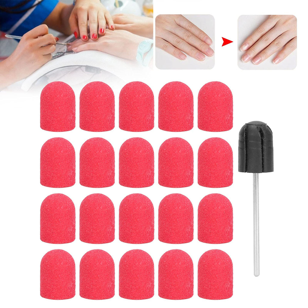 ZJchao Nail Drill Bits Kit | Nail Art Sanding & Polishing Set for Manicure & Pedicure