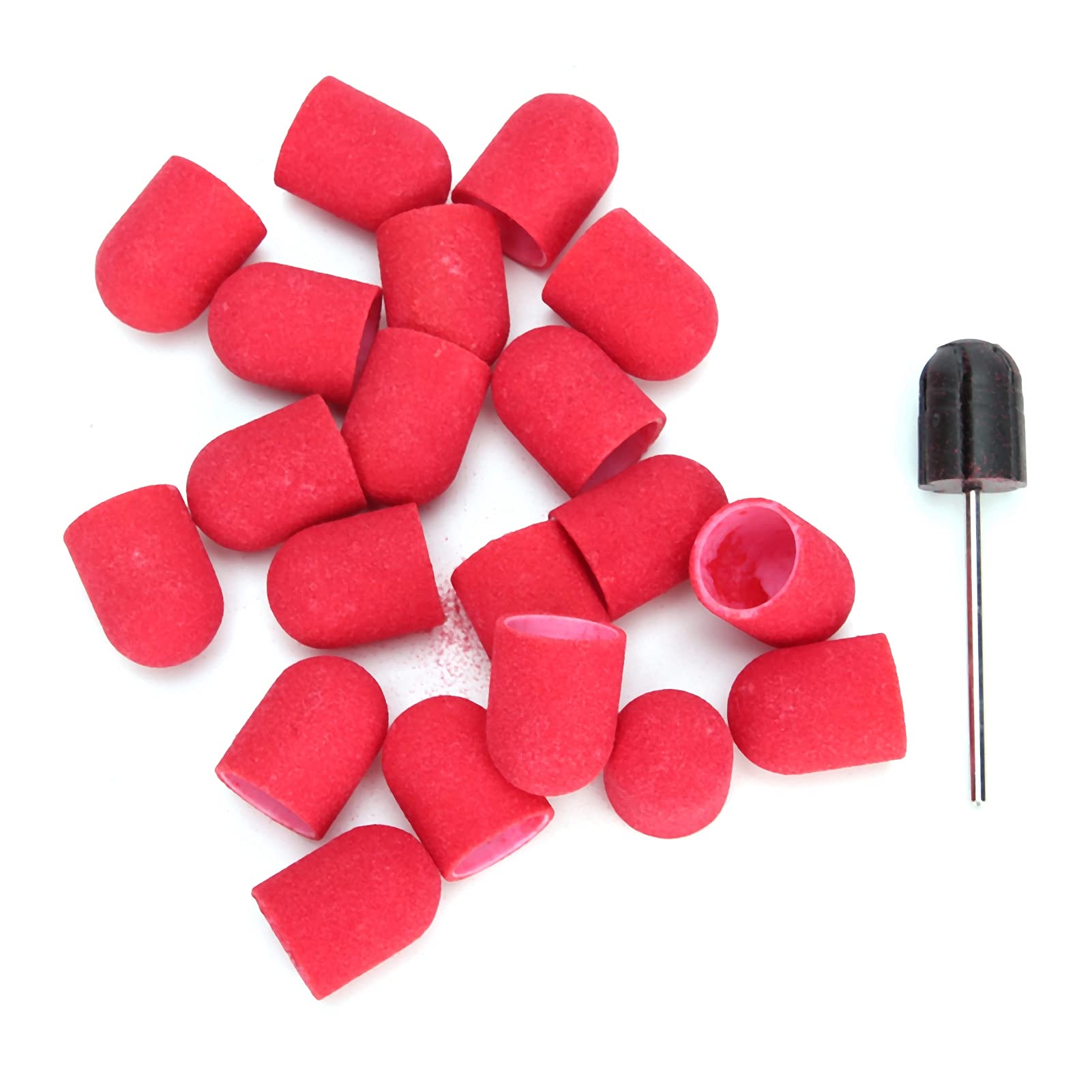 ZJchao Nail Drill Bits Kit | Nail Art Sanding & Polishing Set for Manicure & Pedicure