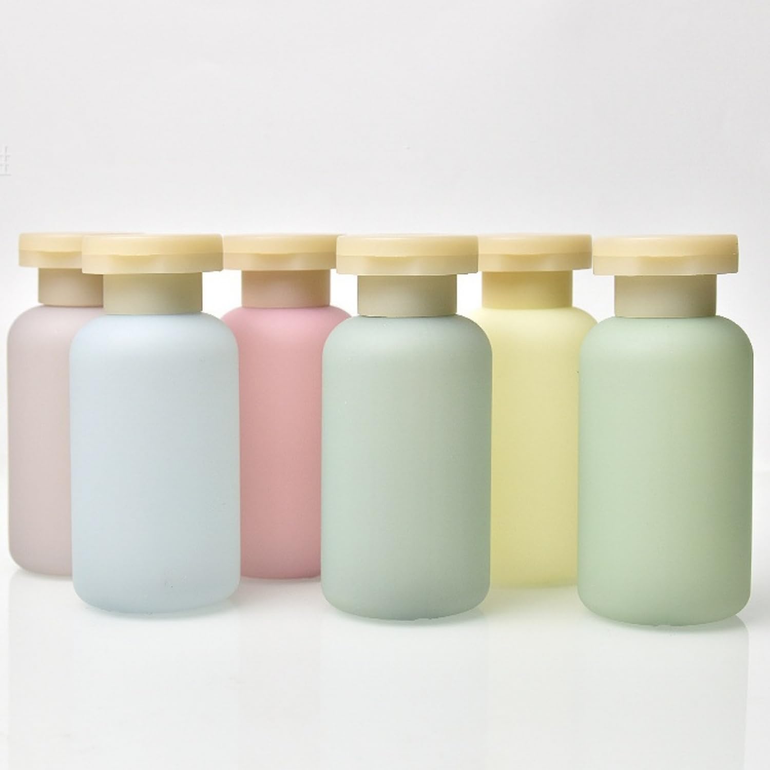 ZLSSETEC 3.4oz Travel Bottle Set - Leak-Proof Flip Cap | Forest Series (4 Pcs)