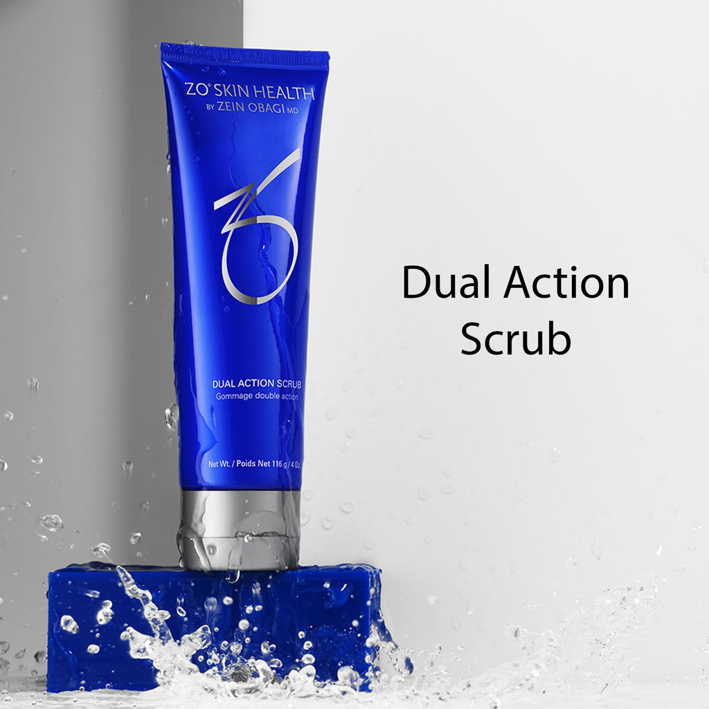 ZO SKIN HEALTH Dual Action Scrub – Exfoliate Dead Skin Cells & Surface Oils (116 g / 4 oz)