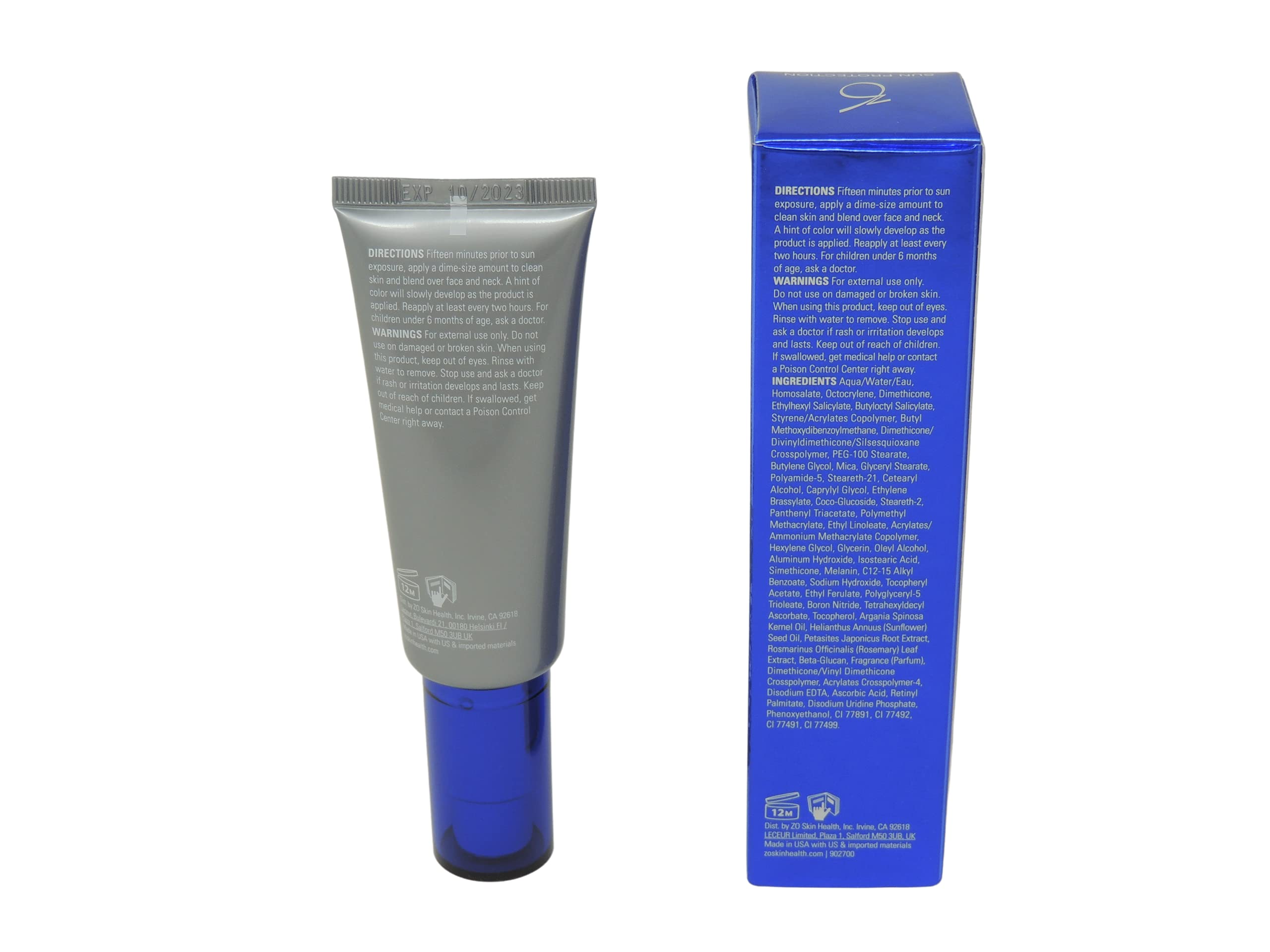 ZO Skin Health Smart Tone Sunscreen SPF 50 | Broad Spectrum Face Protection