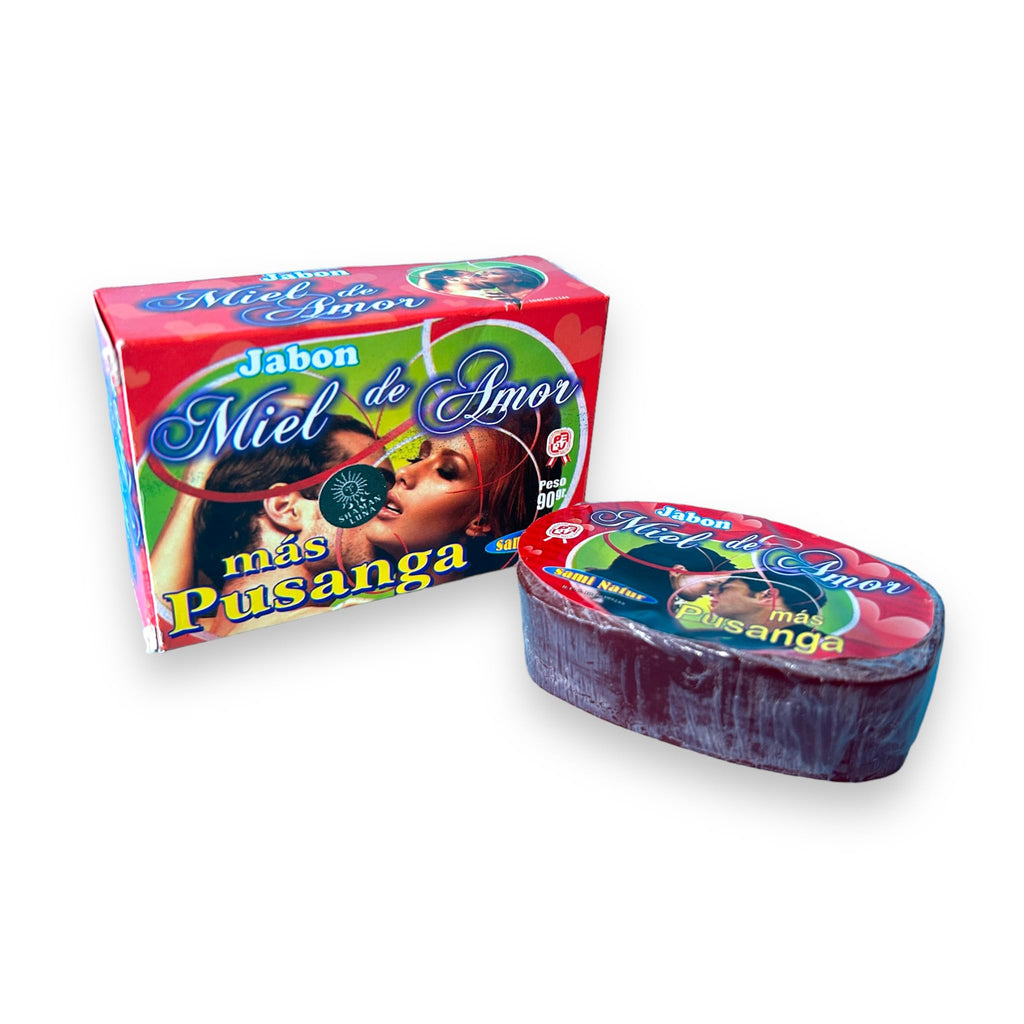 Zoeartcrafts Pusanga & Miel de Amor Bar Soap for Love & Romance | Natural Herbal Soap 90 g