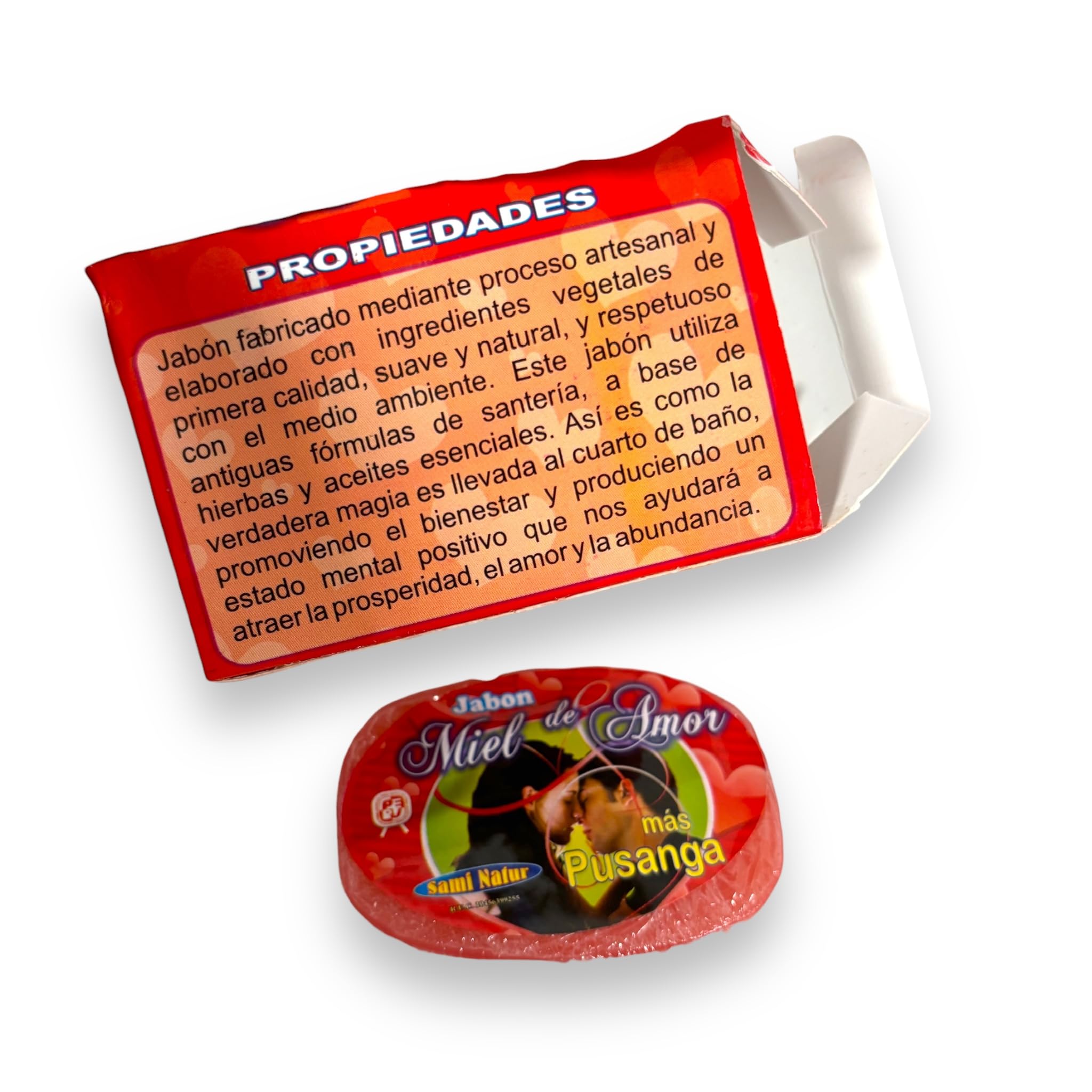 Zoeartcrafts Pusanga & Miel de Amor Bar Soap for Love & Romance | Natural Herbal Soap 90 g