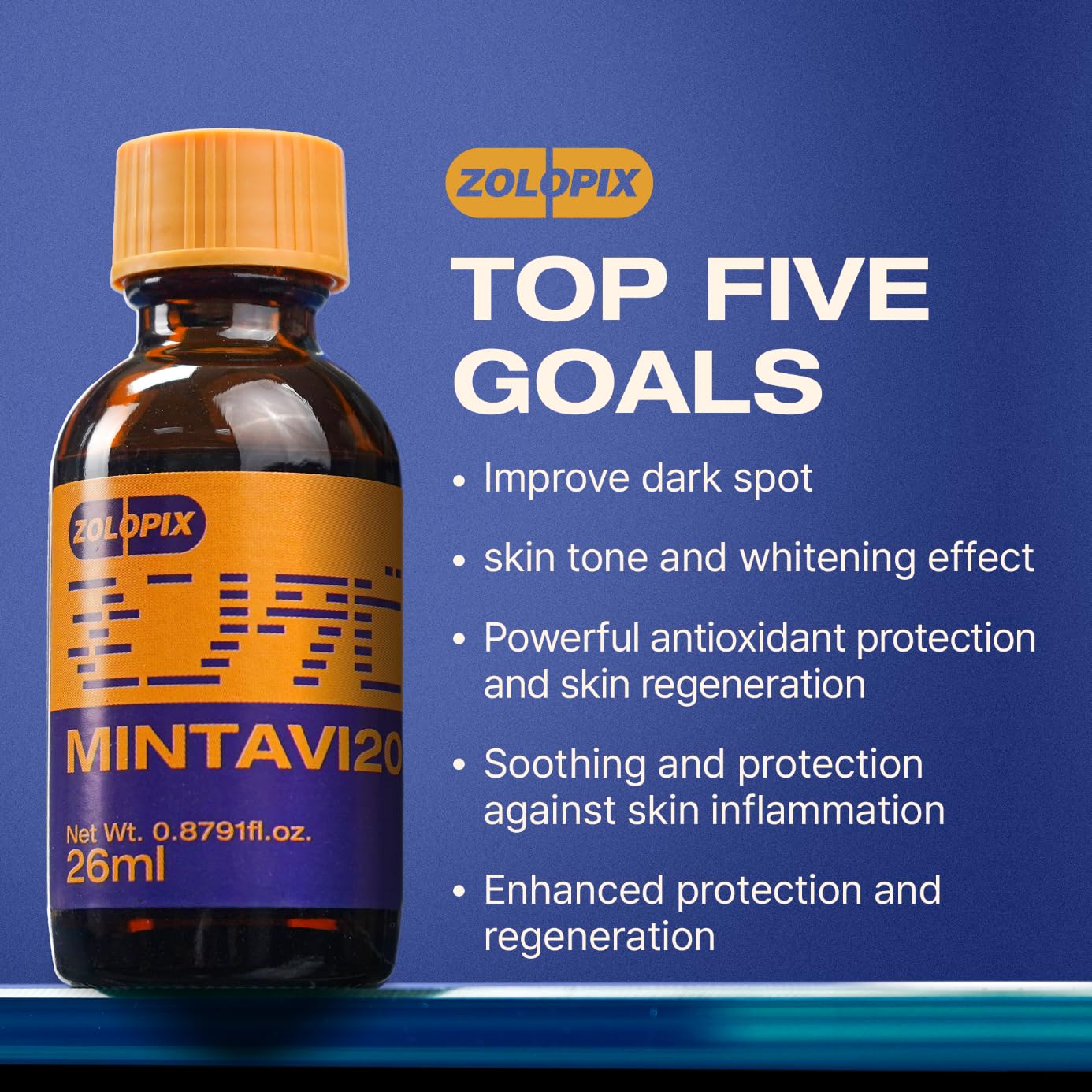 ZOLOPIX MINTAVI20 20% Vitamin C Serum — Brightening & Even Tone (26ml)