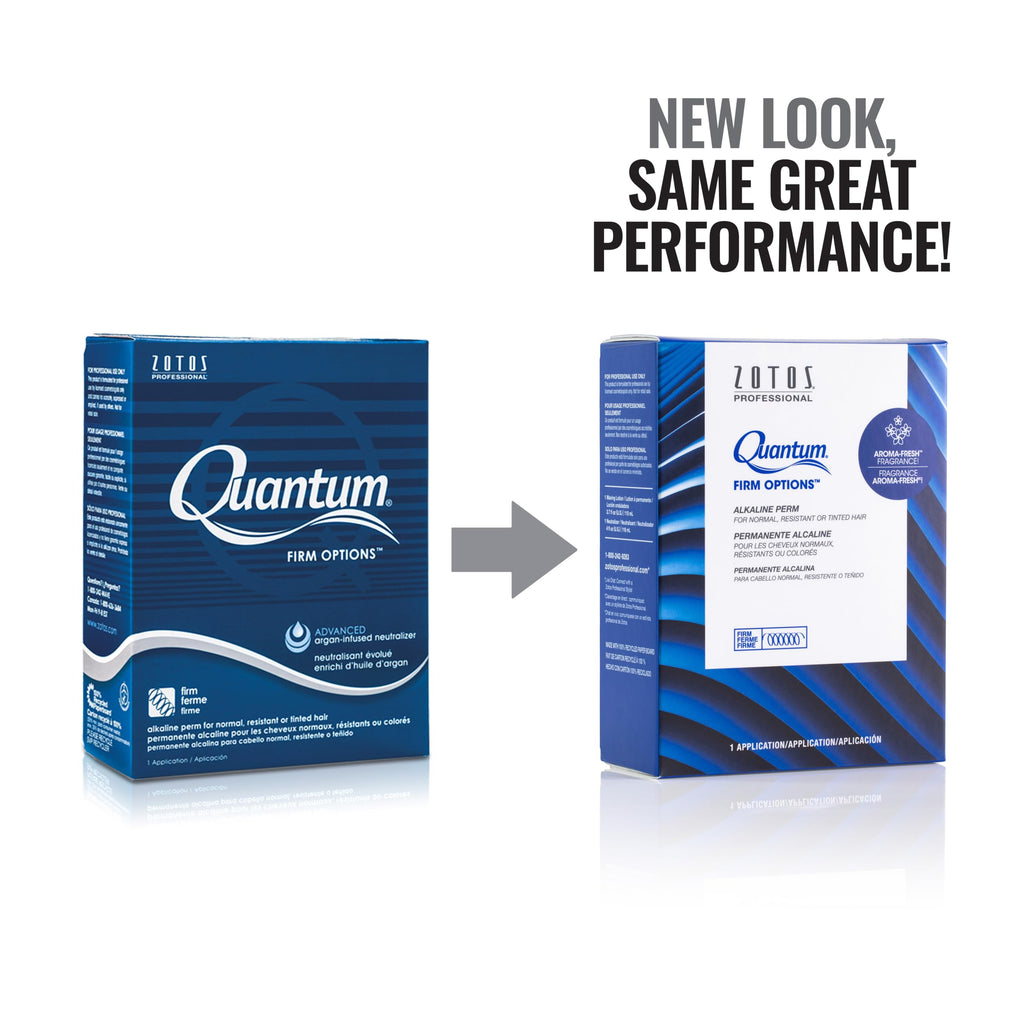 Zotos Quantum Firm Options Alkaline Perm — Customizable Curls with Movement