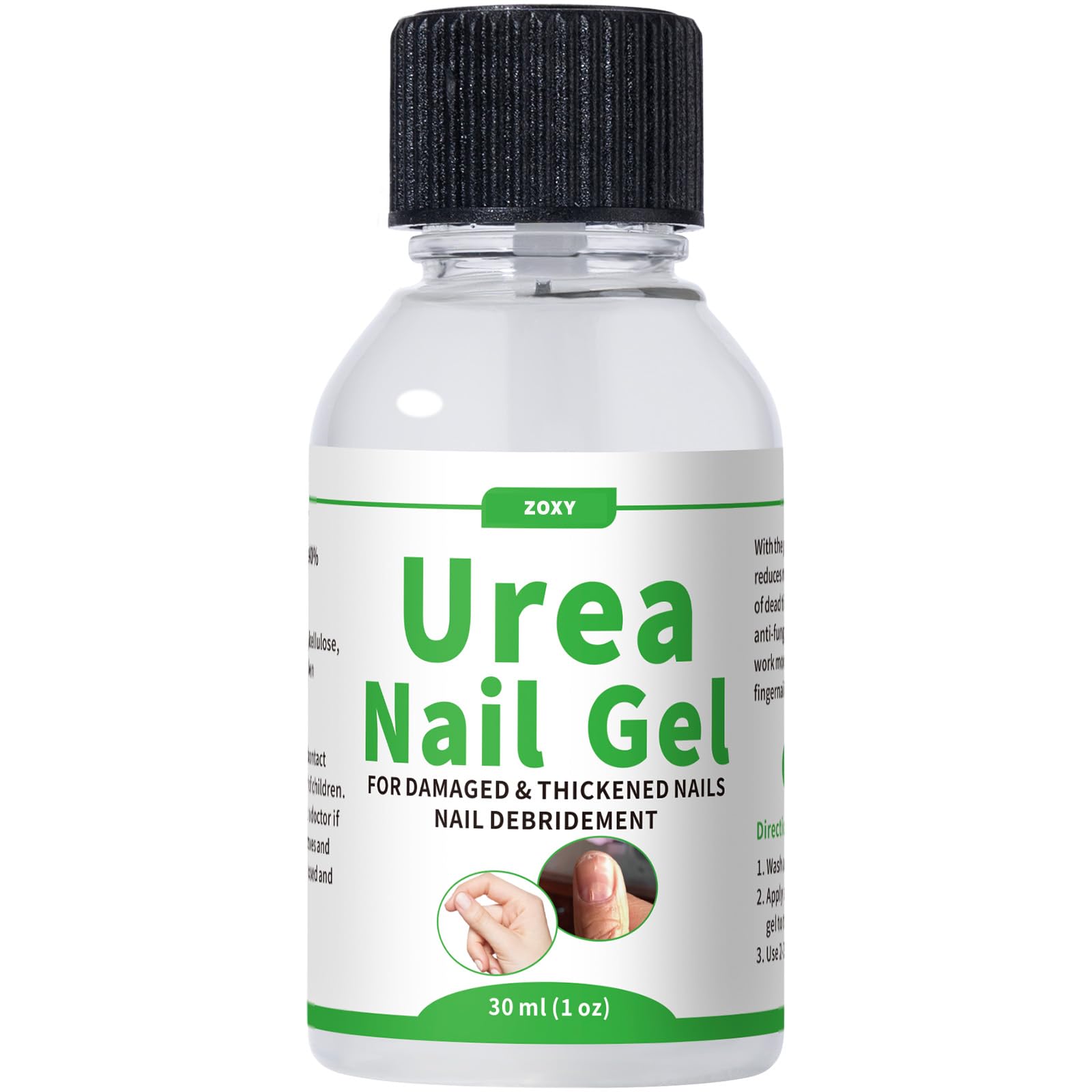 ZOXY Urea Nail Gel 40% – Softens Thick Nails & Discoloration | Fast-Absorbing Nail Restoration