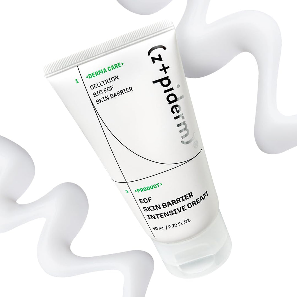 Zipiderm EGF Skin Barrier Cream – Korean Hydration with Ceramides & Panthenol | 2.7 oz